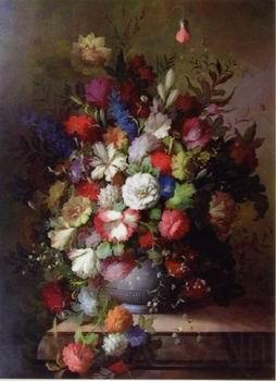 unknow artist Floral, beautiful classical still life of flowers.084 Germany oil painting art